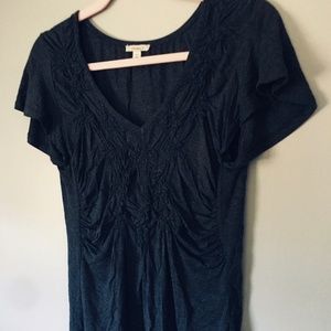 Anthropologie Bordeaux Knit Top